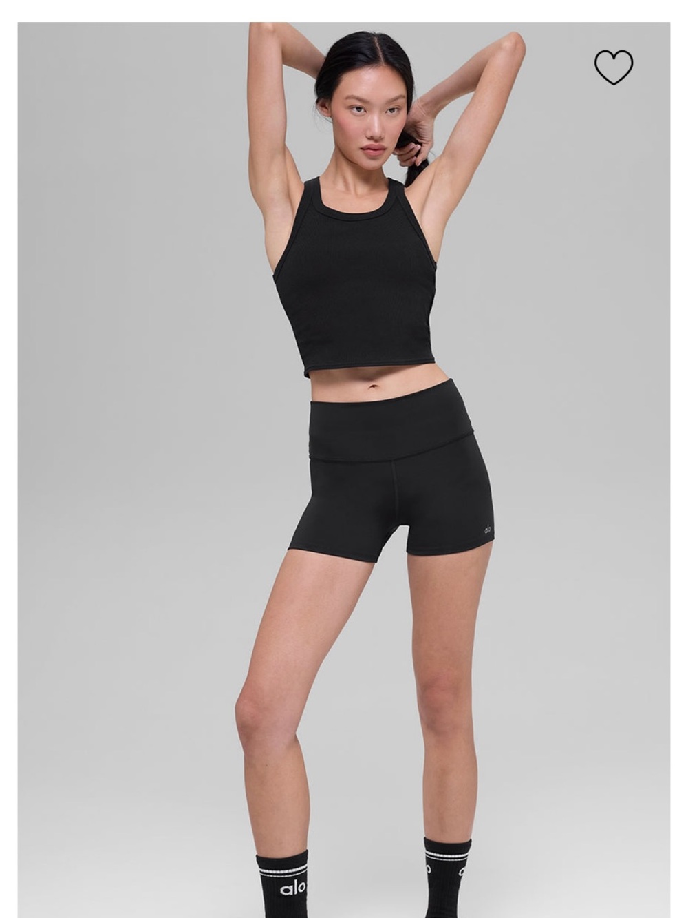 ALO Goddess Ribbed Go-To Tank